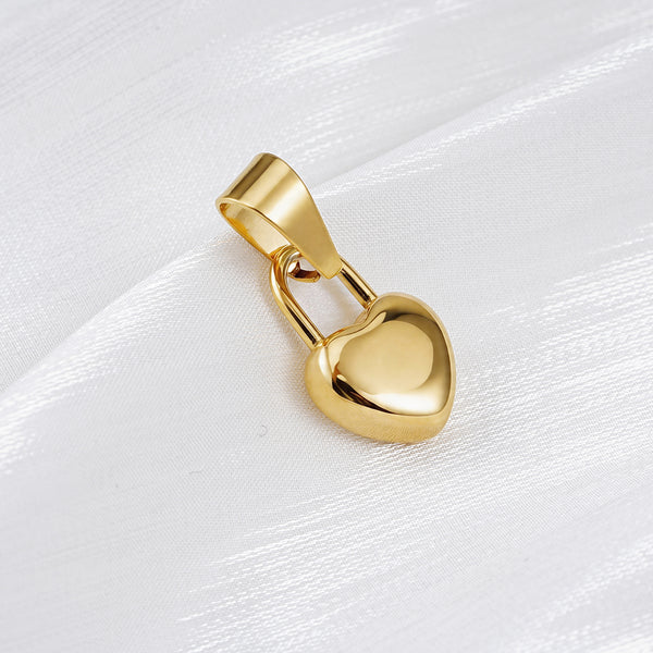 Love Language Lock Pendant
