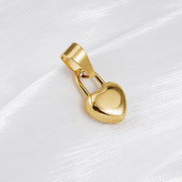 Love Language Lock Pendant