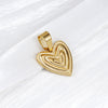 Heart on Your Sleeve Heart Pendant