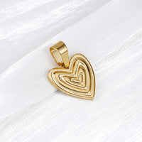 Heart on Your Sleeve Heart Pendant