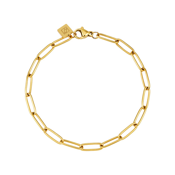 Paperclip Chain Bracelet