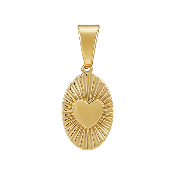 Just as You Are Heart Pendant