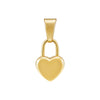 Love Language Lock Pendant