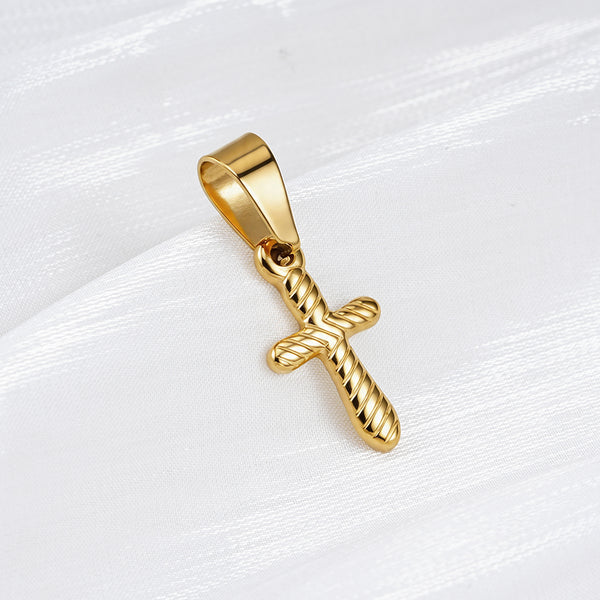 Quiet Devotion Cross Pendant