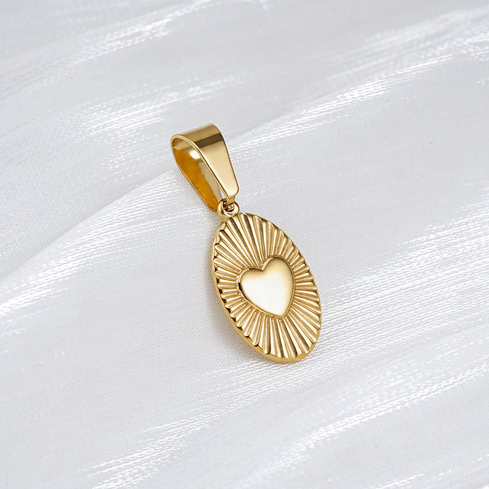 Just as You Are Heart Pendant