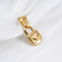 Little by Little Lock Pendant
