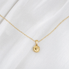 Cable Chain Necklace with Love Note Heart Pendant Bundle