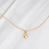 Cable Chain Necklace with Love Language Lock Pendant Bundle