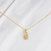 Cable Chain Necklace with Little by Little Lock Pendant Bundle