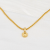 Pearl Chain Necklace with Love Note Heart Pendant Bundle