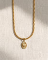 Pearl Chain + Just as You Are Heart Pendant Set
