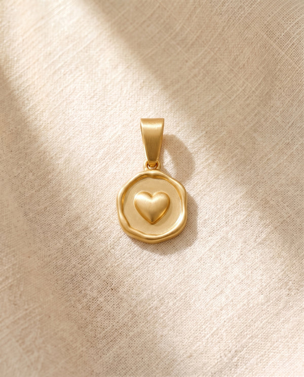 Love Note Heart Pendant