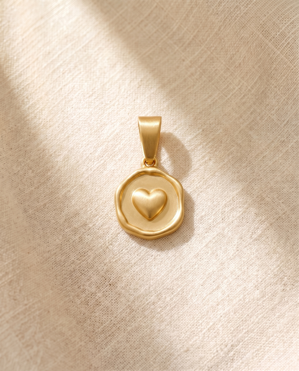 Love Note Heart Pendant