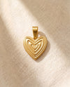 Heart on Your Sleeve Heart Pendant