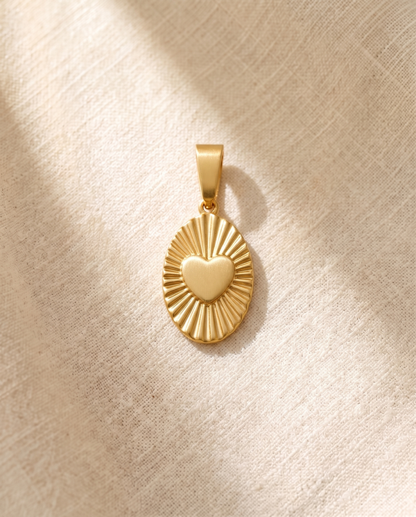 Just as You Are Heart Pendant