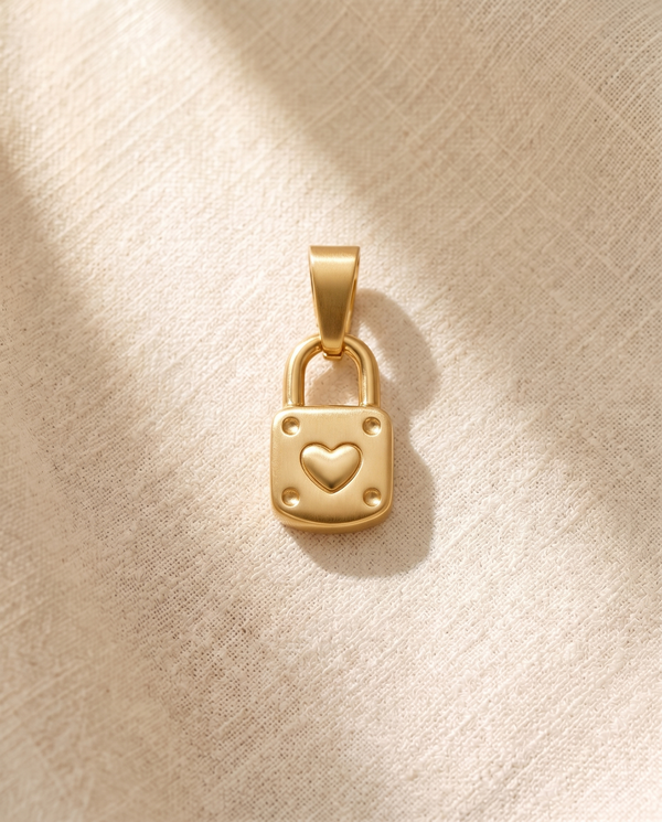 Little by Little Lock Pendant
