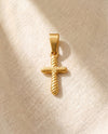 Quiet Devotion Cross Pendant