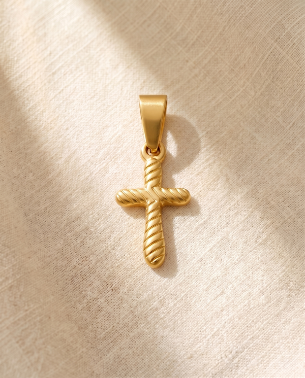 Quiet Devotion Cross Pendant