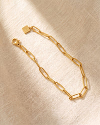 Paperclip Chain Bracelet