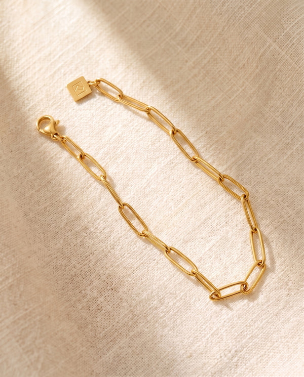 Paperclip Chain Bracelet